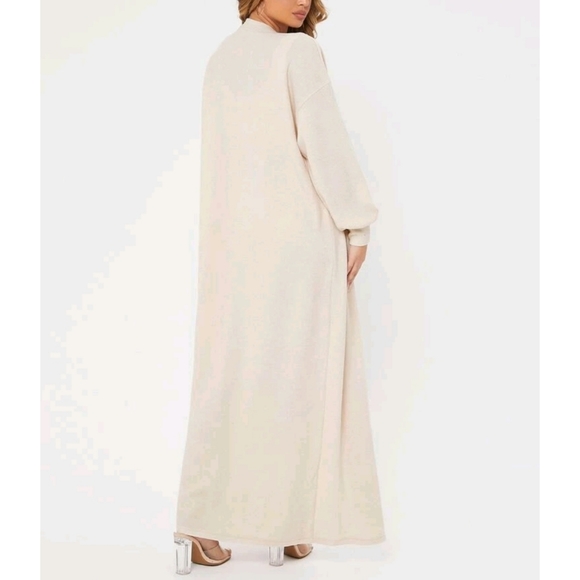 Solid Lantern Sleeves Long Cardigan Crop Tank & Leggings - Picture 8 of 8